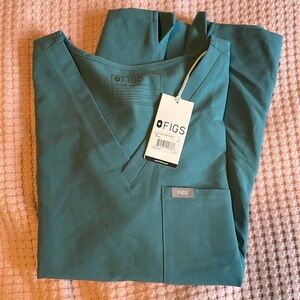 Figs scrub top hydrogreen Catarina one pocket